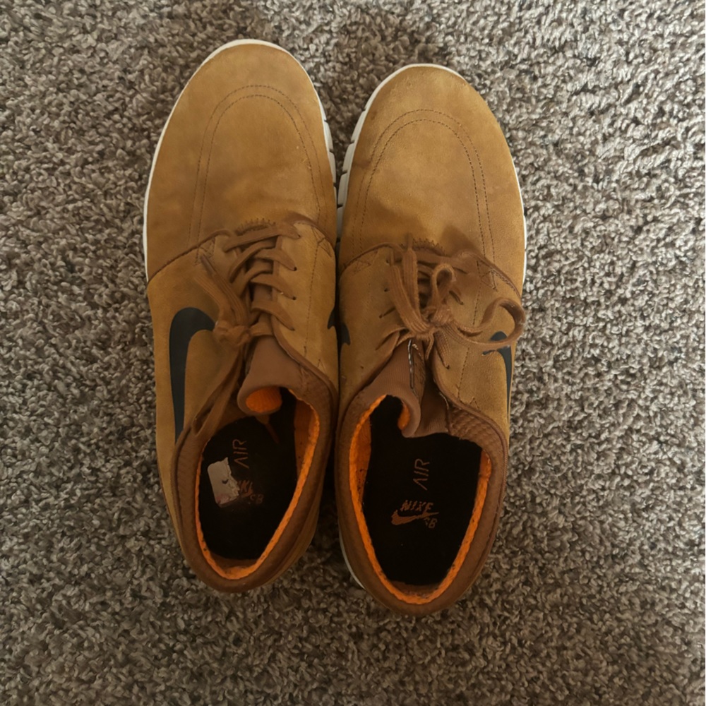 Nike yellow sneakers